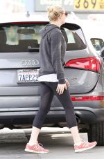 KIRSTEN DUNST at a Gas Station in Los Angeles 2012