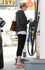 KIRSTEN DUNST at a Gas Station in Los Angeles 2012