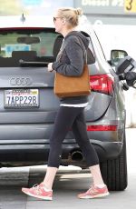 KIRSTEN DUNST at a Gas Station in Los Angeles 2012