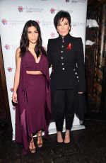 KKIM KARDASHIAN at Elizabeth Taylor Aids Foundation and World Aids Day Event