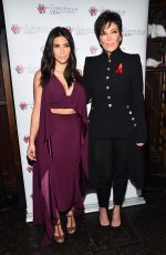 KKIM KARDASHIAN at Elizabeth Taylor Aids Foundation and World Aids Day Event