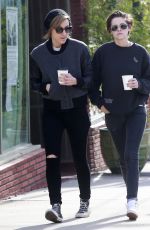 KRISTEN STEWART and Her Former Assistant Out and About in Los Angeles