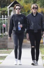 KRISTEN STEWART and Her Former Assistant Out and About in Los Angeles
