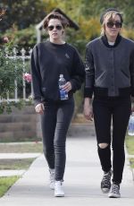 KRISTEN STEWART and Her Former Assistant Out and About in Los Angeles