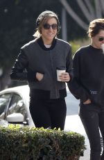 KRISTEN STEWART and Her Former Assistant Out and About in Los Angeles