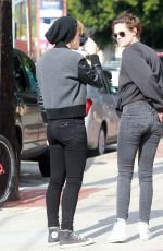KRISTEN STEWART and Her Former Assistant Out and About in Los Angeles