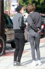 KRISTEN STEWART and Her Former Assistant Out and About in Los Angeles