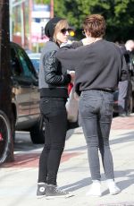 KRISTEN STEWART and Her Former Assistant Out and About in Los Angeles