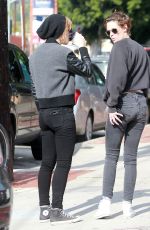 KRISTEN STEWART and Her Former Assistant Out and About in Los Angeles