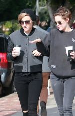 KRISTEN STEWART and Her Former Assistant Out and About in Los Angeles