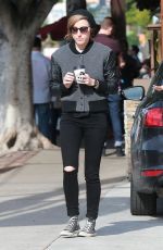 KRISTEN STEWART and Her Former Assistant Out and About in Los Angeles