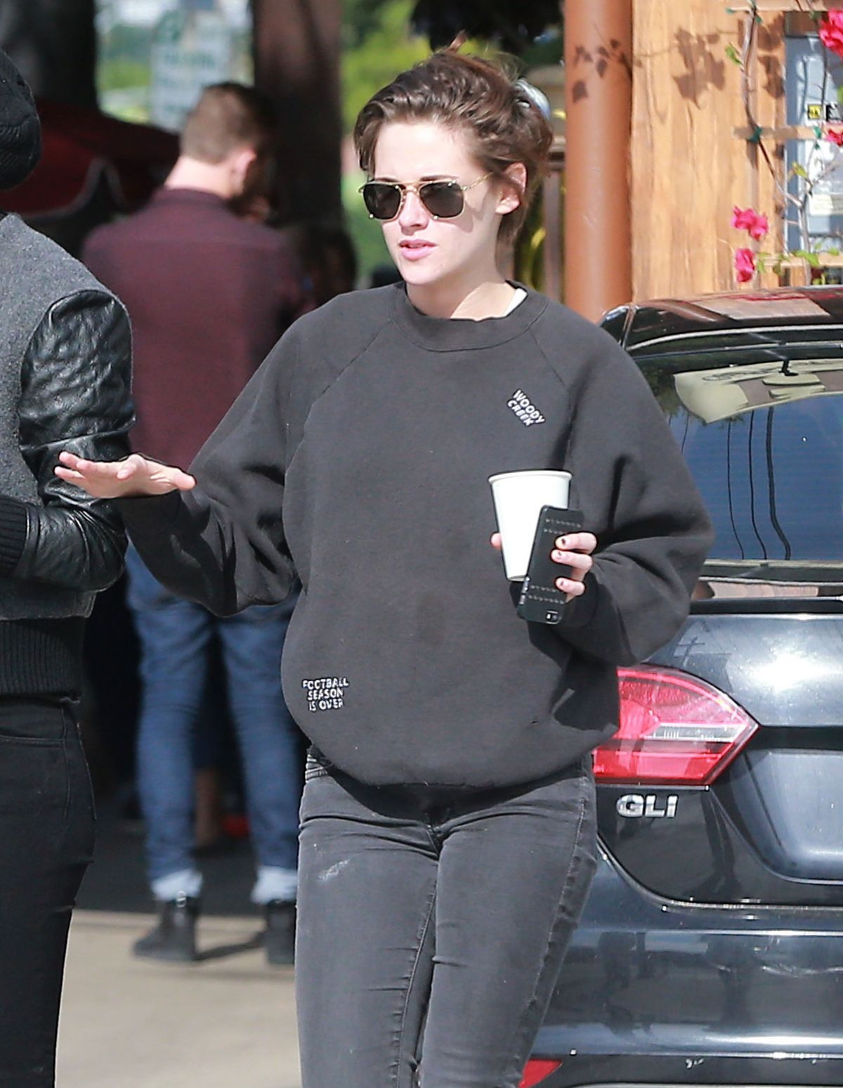 KRISTEN STEWART and Her Former Assistant Out and About in Los Angeles.