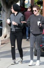 KRISTEN STEWART and Her Former Assistant Out and About in Los Angeles