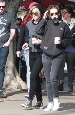 KRISTEN STEWART and Her Former Assistant Out and About in Los Angeles