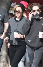 KRISTEN STEWART and Her Former Assistant Out and About in Los Angeles