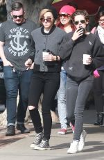KRISTEN STEWART and Her Former Assistant Out and About in Los Angeles