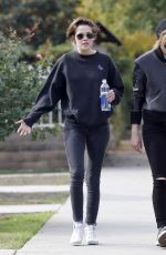 KRISTEN STEWART and Her Former Assistant Out and About in Los Angeles