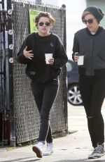 KRISTEN STEWART and Her Former Assistant Out and About in Los Angeles