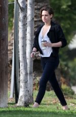 KRISTEN STEWART Out and About in Los Angeles 1512