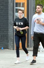 KRISTEN STEWART Out for Coffee with a Friend in Los Feliz