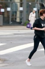 KRISTEN STEWART Out for Coffee with a Friend in Los Feliz