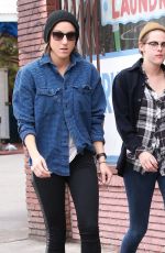 KRISTEN STEWART Out for Lunch in Silverlake 2412
