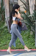 KYLIE JENNER Arrives at Jenner Communications in Woodland Hills