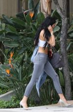 KYLIE JENNER Arrives at Jenner Communications in Woodland Hills