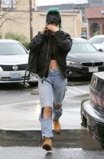 KYLIE JENNER Heading to CVS in Woodland Hills