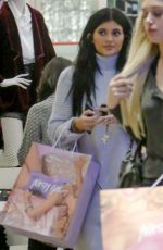 KYLIE JENNER Shopping at Nasty Gal