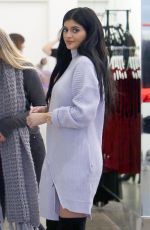 KYLIE JENNER Shopping at Nasty Gal