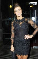 KYM MARSH Leaves Palace Hotel in Manchester