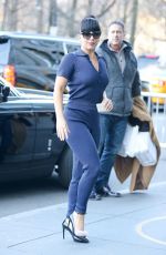 LADY GAGA Going to Yoga Class in New York