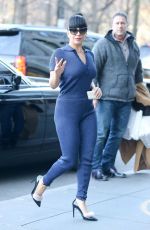 LADY GAGA Going to Yoga Class in New York