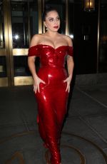 LADY GAGA Night Out in New York 0412