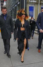 LADY GAGA Out and About in New York 0212
