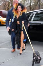 LADY GAGA Out and About in New York 0212