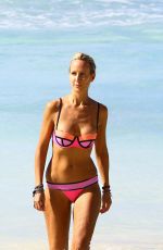 LADY VICTORIA HERVEY in Bikini on the Beach in Barbados