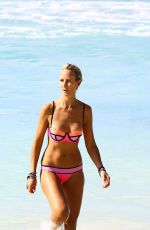 LADY VICTORIA HERVEY in Bikini on the Beach in Barbados