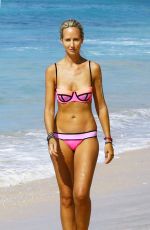 LADY VICTORIA HERVEY in Bikini on the Beach in Barbados