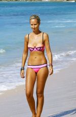 LADY VICTORIA HERVEY in Bikini on the Beach in Barbados