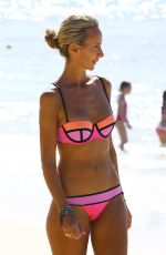 LADY VICTORIA HERVEY in Bikini on the Beach in Barbados
