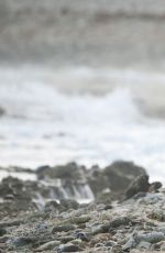 LANA DEL REY and Francesco Carrozzini Kissing on the Beach in St. Barts