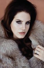 LANA DEL REY in Galore Magazine, December 2014 Issue
