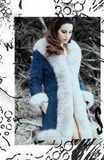 LANA DEL REY in Galore Magazine, December 2014 Issue