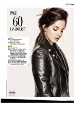 LANA DEL REY in Grazia Magazine, December 2014 Issue