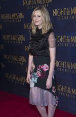LAURA CARMICHAEL at Night st the Museum: Secret of the Tomb Premiere in New York