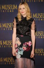LAURA CARMICHAEL at Night st the Museum: Secret of the Tomb Premiere in New York