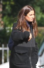 LEA MICHEL on the Set of Glee in Los Angeles 0412