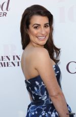 LEA MICHELE at 2014 Women in Entertainment Breakfast in Los Angeles